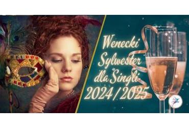 Wenecki Sylwester dla Singli w Górach Świętokrzyskich!  Weekend All Inclusive z Balem Maskowym!